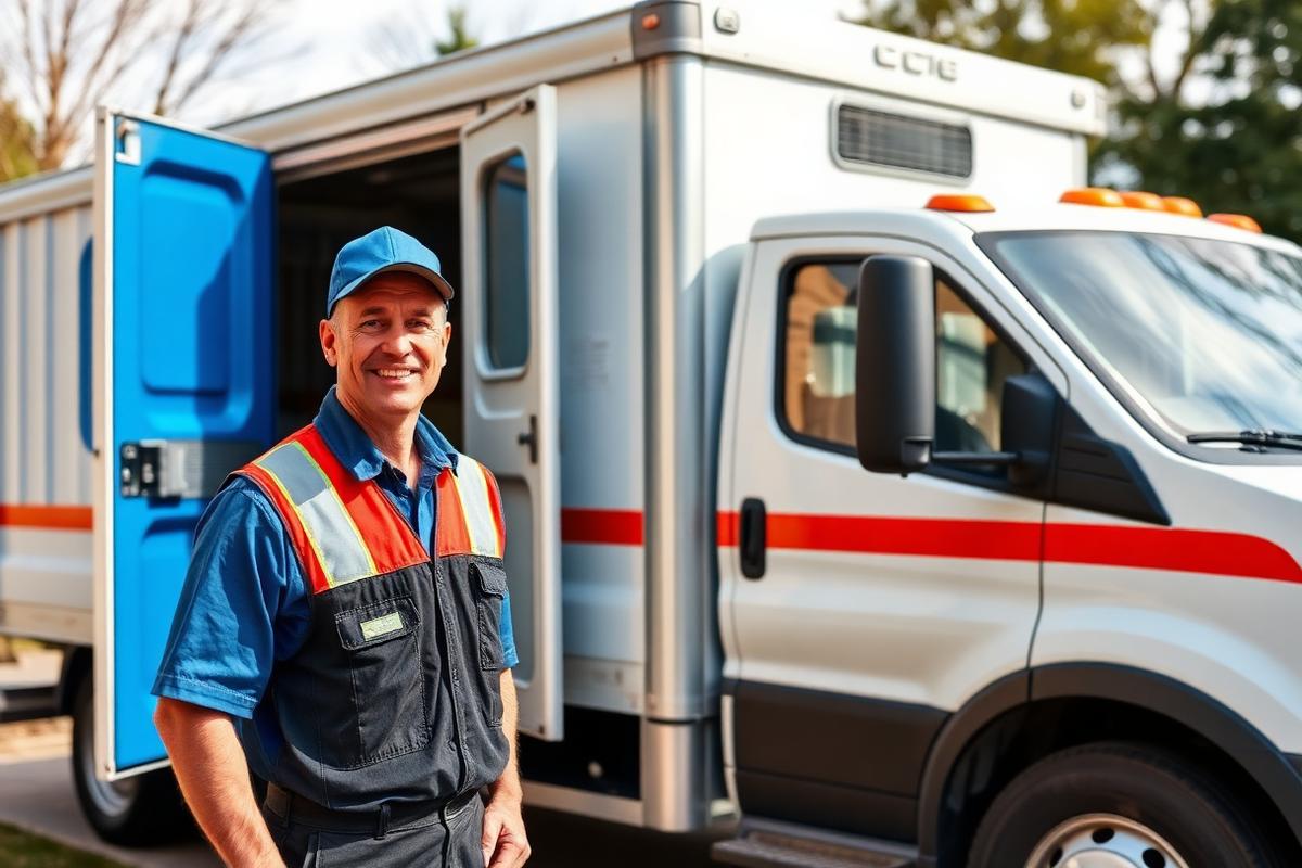 Scotaryious Co. delivery driver