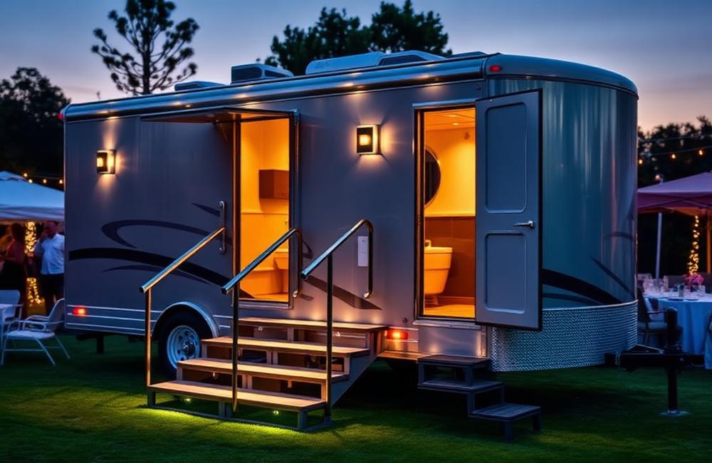 Luxury Restroom Trailer Rentals